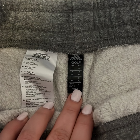 Adidas Gray Joggers - Picture 3 of 5